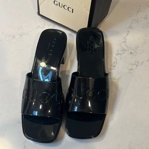 Gucci Rubber Slide Sandal